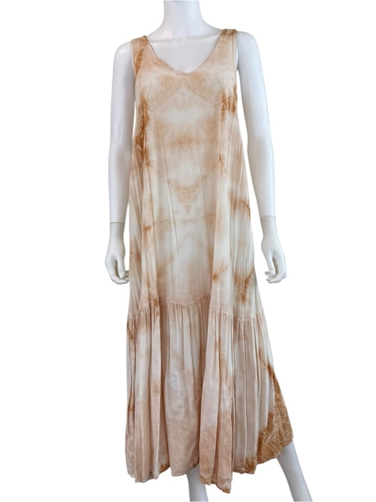 The Odells Dresses & Skirts - THE ODELLS Peach Tie Dye Maxi Sundress Size L0780